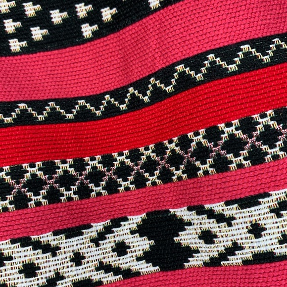 Zara Woman High Waisted Tapestry Boho Mini Skirt - Picture 5 of 5